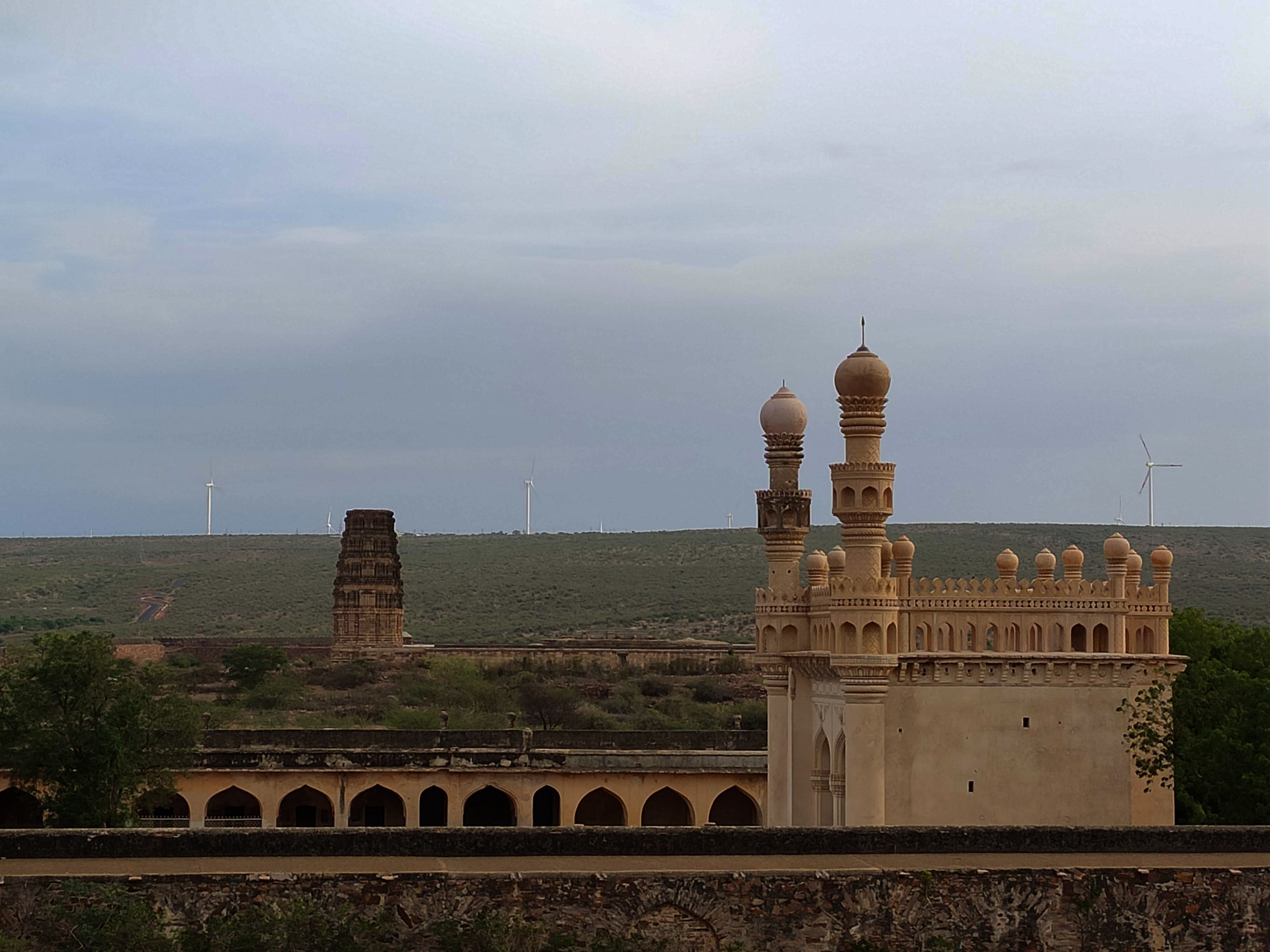 Temple and Mosque at Gandikota Fort - Grand Canyon of India